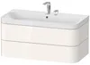 DURAVIT HP4348E2222 WTU m. Happy D.2 Plus, 2 SchK., 2 HL, Produktbild-Vorschau 1