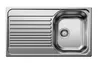 BLANCO TIPO 45 S, Edelstahl, 345 x 420 mm, 16 cm, 86 cm, 16 Produktbild-Vorschau 1