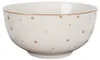 Polévková miska Clayre & Eef 500 ml Bílý hnědý porcelán Náhled obrázku produktu 2