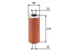 Ölfilter VALEO 586586 Filtereinsatz für BMW 5 Limousine Produktbild-Vorschau 4