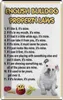 vianmo Blechschild 18x12 cm english bulldog property laws Produktbild-Vorschau 1