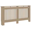 vidaXL Heizkörperverkleidung 152x19x81 cm MDF Produktbild-Vorschau 2