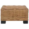 Couchtisch 47x47x28 cm Rattan Natur Produktbild-Vorschau 2