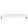 The Living Store Bettgestell Weiß 135x190 cm Holzwerkstoff Produktbild-Vorschau 7