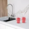 Bicchieri Relaxdays, set da 4, 400 ml, bicchieri vintage Anteprima dell’immagine prodotto 2