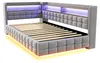 Sofa rozkładane 90 × 200 cm z hydraulicznym pojemnikiem na Podgląd zdjęcia produktu 11