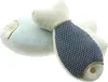 2x Dekokissen Fisch Leinen blau & grau – Fischkissen Produktbild-Vorschau 4