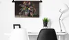 MuchoWow® Wandteppich Wandbehang Stilleben - Wein - Blumen Produktbild-Vorschau 5