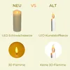 LED Kerze mit Timerfunktion Echtwachs LED Kerzen Produktbild-Vorschau 6