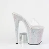 BEJEWELED-812RS Damen Slipper von Pleaser, Transparent Produktbild-Vorschau 5