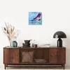 Wanduhr - Quadrat - Glasuhr - Eagle Illustration modern Produktbild-Vorschau 7
