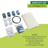 Seilspann-Sonnensegel + Montageset 270x140cm, cremeweiß Produktbild-Vorschau 2