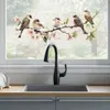 GKA XXL Fensterbild 5 Vögel auf Ast Fensterfolie Produktbild-Vorschau 3