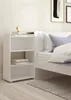 Tête de lit avec rangement pour lit 160 cm Blanc brillant Voir les images du produit 2
