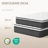 DEWINNER Matratze, 120 x 190 cm, Taschenfederkernmatratze Produktbild-Vorschau 5