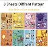 Lot de 8 puzzles autocollants Pokémon, avec des Voir les images du produit 2