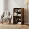 Caisse en bois flammé 50 x 40 x 30 cm, fond long - Caisse à Voir les images du produit 5