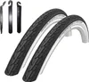 2 x Schwalbe Road Cruiser Fahrradreifen Weißwand 37-622 ( Produktbild-Vorschau 1