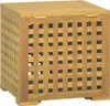 vidaXL Scatola di corda 40x40x40 cm in legno massiccio teak Anteprima dell’immagine prodotto 4