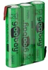 Goobay 55581 3x AAA (Micro) - 800 mAh, Vert - Patte à Voir les images du produit 4