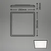 BRILONER SLIM LED Panel, Neutralweißes Licht, Produktbild-Vorschau 4