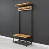 Gestell – Garderobenständer aus Massivholz, 90 cm, Eiche Produktbild-Vorschau 5