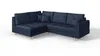 S-STYLE MÖBEL-Ecksofa und Fußhocker mit Holzfüßen im Produktbild-Vorschau 6