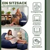 Dreamroots Bean Bag, Puff 90x90x100 cm, pouf con Anteprima dell’immagine prodotto 5