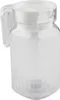 500 ml Acryl-Saftflasche, transparent, gestreift, mit Produktbild-Vorschau 2