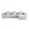 HOME DELUXE - Sofa Verona - Hellgrau, Größe: L - ca. 327 x Produktbild-Vorschau 1