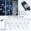 Catena luminosa LED da 1,8 metri, a forma di fiocco di Anteprima dell’immagine prodotto 5