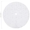 vidaXL sukně na vánoční stromek bílá 122 cm Umělá kožešina Náhled obrázku produktu 6