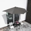 Sekey Balkonschirm Halbrund 270 cm – Sonnenschirm mit Produktbild-Vorschau 3