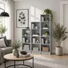 SELO Libreria moderna 50 x 31 x 183 cm – Grigio cenere – 5 Anteprima dell’immagine prodotto 4