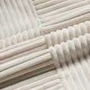 2er Set Creme Beige Kordsamt Kissenbezug 40x40CM Weich Produktbild-Vorschau 5