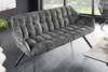 riess-ambiente Esszimmer Sitzbank PAPILLON 165cm grau Samt Produktbild-Vorschau 3