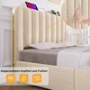 Polsterbett mit USB Typ-C Ladefunktion Hydraulisches Produktbild-Vorschau 6