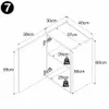 ULWEHOME Küchenzeile 260 cm Beige, Küchenmöbel-Set Kaschmir Produktbild-Vorschau 11