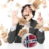 Spardose mit Norwegen-Flagge im Used Look - Sparschwein für Produktbild-Vorschau 7