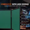 SucceBuy 6' x 6' écran de soudage à 3 panneaux avec cadre, Voir les images du produit 2