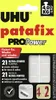 UHU Klebepads patafix ablösbar 21 Stück weiß Produktbild-Vorschau 3