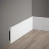 PROVISTON | Sockelleiste | 10 x 100 x 2000 mm | Satin Weiß Produktbild-Vorschau 1