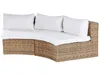 BELIANI Gartenmöbel Set Goldbraun Rattan u. Aluminium Produktbild-Vorschau 5