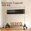 HOKEEPER Portemanteau commercial avec support en Z, Voir les images du produit 2