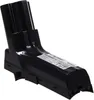 A black vacuum cleaner battery pack is shown against a white background. Voir les images du produit
