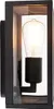 2er Set Industrielle Wandleuchten Schwarz 26 cm IP44 Produktbild-Vorschau 8
