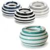 LS-LebenStil XL Sturm-Aschenbecher 14x9cm Maritim Türkis Produktbild-Vorschau 1