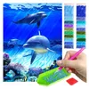 ARTULIO - Diamond Painting Set - Delfine im Unterwasser Produktbild-Vorschau 1
