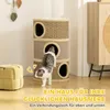 PawHut Kratztonne, Höhe 79 cm für Katzen Katzenbaum Produktbild-Vorschau 4