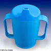 Bicchiere con 2 manici+2 coperchi 4+12 mm blu, 1 pz Anteprima dell’immagine prodotto 5